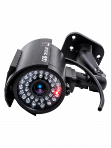 Муляж камеры видеонаблюдения с солнечной панелью со светодиодом Орбита OT-VNP20